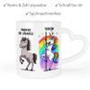 Kiddle-Design Personalized 31st Birthday Mug - Other 31-Year-Olds ... You - Funny Unicorn Gift for Women - Heart Mug view 2