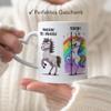 Kiddle-Design Personalized 31st Birthday Mug - Other 31-Year-Olds ... You - Funny Unicorn Gift for Women - Heart Mug view 3