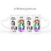 Kiddle-Design Personalized 31st Birthday Mug - Other 31-Year-Olds ... You - Funny Unicorn Gift for Women - Heart Mug view 4