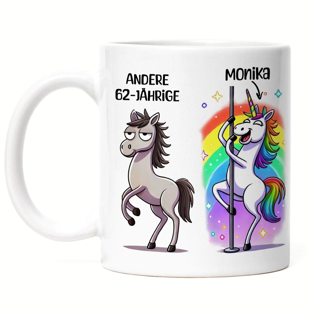 Kiddle-Design Personalized Mug, 62nd Birthday - Other 62-Year-Olds? You! Funny Unicorn Gift for Women, White Mug