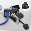 TOPPERFUN 5-Piece Waterproof Female-to-Female Ethernet Bulkhead Couplers, 90° view 4