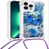 TQmchun Glitter Case with Strap for Xiaomi Poco F5 Pro view 2