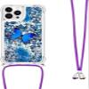 TQmchun Glitter Case with Strap for Xiaomi Poco F5 Pro view 3