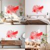 Skills Coaching Success Training Education University Office Sticker, Fine Carving, Red, 36 × 46.5 cm view 2