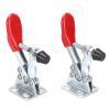 2-Set Hold-Down Toggle Clamps GH-201-A, 30 kg Holding Capacity, Iron + Plastic, 6 x 3 cm view 3