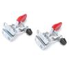 2-Set Hold-Down Toggle Clamps GH-201-A, 30 kg Holding Capacity, Iron + Plastic, 6 x 3 cm view 4