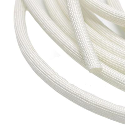 Braided Fiberglass Cable Protective Sleeve, 600°C
