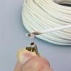 Braided Fiberglass Cable Protective Sleeve, 600°C view 3
