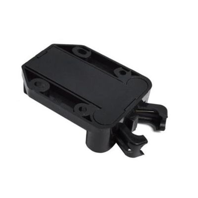 jojofuny 4-Piece Self-Locking ABS Cabinet Door Latches, Push-to-Open, Black