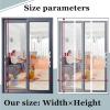 Magnetic Screen Door Curtain, 175 x 250 cm, White view 2