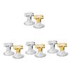 jojofuny 8-Pack Flower-Shaped Toilet Flush Buttons, Easy Installation, Universal Design view 1