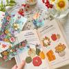 Spring Diamond Painting Bookmarks, 5D Flower, Bird and Butterfly Bookmark Craft Kit with Tassels view 4