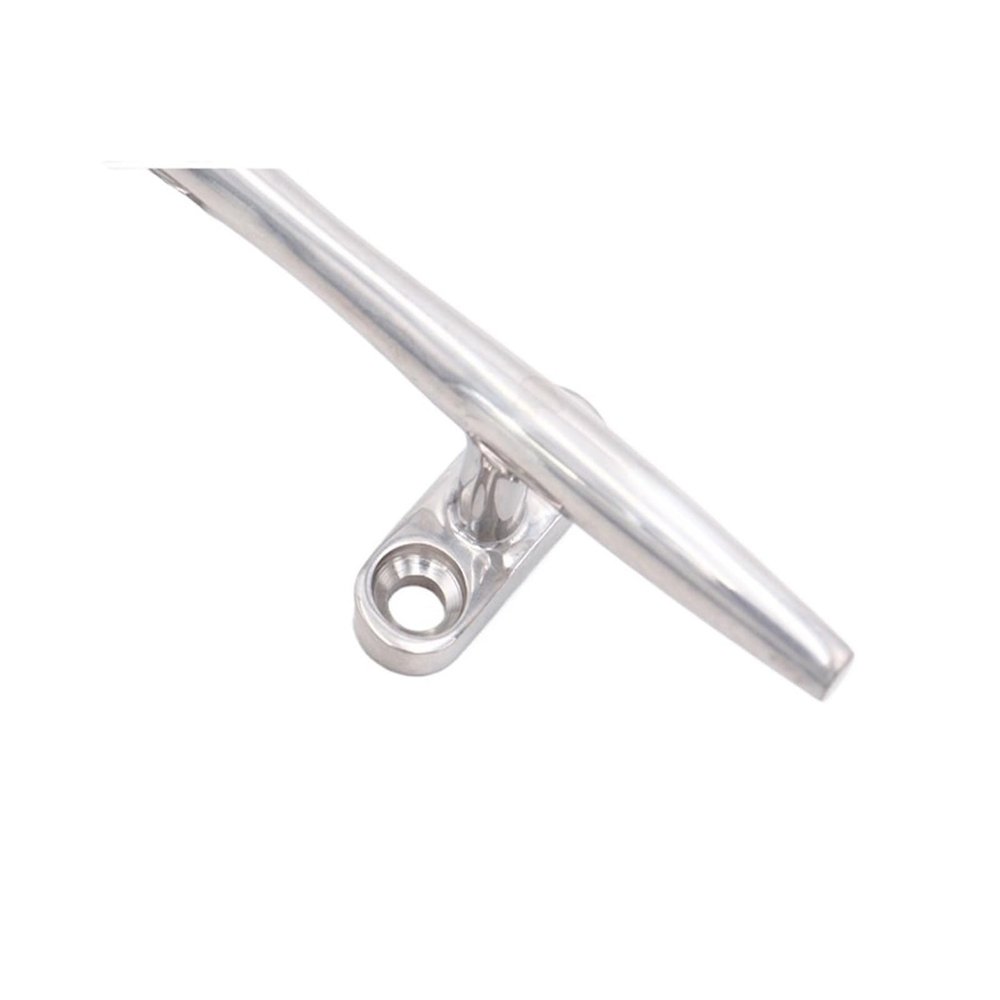 EDEDE Stainless Steel Open-Base Marine Dock Cleat, 10 in