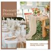 CCYLEZ Cheesecloth Table Runner, Soft 10-Ft Runner for Birthday Parties view 3