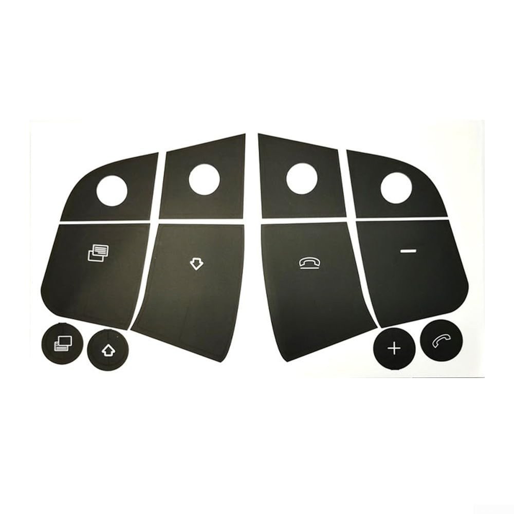 Vinyl Repair Stickers for Steering Wheel Buttons, W251/W164