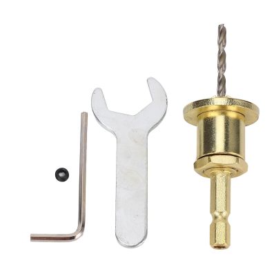 Adjustable Tapered Drill Bit with 1/4-Inch Hex Shank