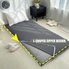 LDLCYCN C 60 x 200 cm Futon Mattress Cover, Full-Zip Japanese Floor Mattress Cover view 3