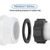 Eoslcusmvl Pool Hose Connector with O-Ring Seal view 2