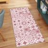 QQrunner Boho Runner Rug, 70 × 160 cm, Pink view 1