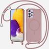 SLWYF Magnetic Phone Crossbody Case for Samsung Galaxy A32 5G, MagSafe-Compatible, Sand Powder view 1