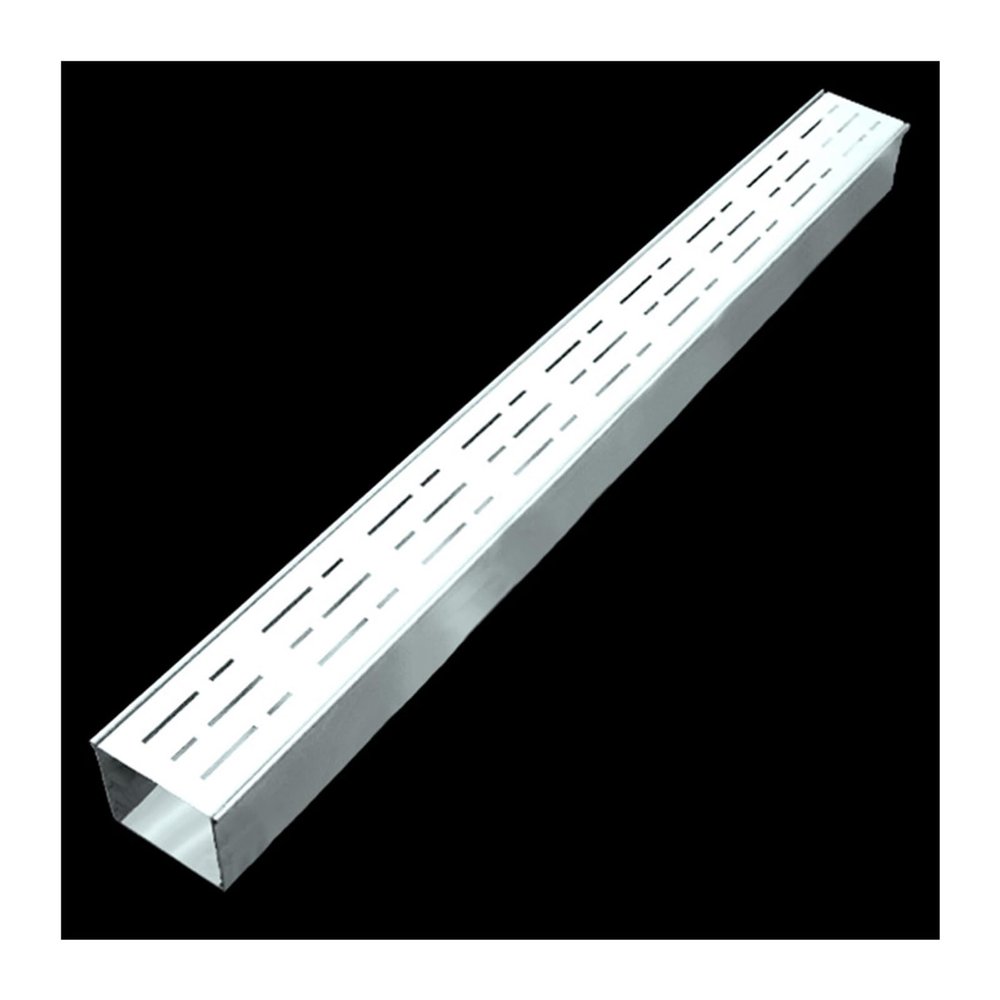 Stainless Steel Channel Drain Kit, 100 x 10 x 5 cm