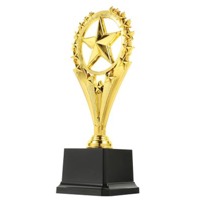 BESPORTBLE Gold Plastic Trophy for Kids, Lightweight and Shatter-Resistant