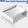 Heat Deflector Modification for Pit Boss Austin XL and Traeger Grills, BCA012 Replacement view 2