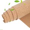 QNDUGJFER Self-Adhesive Cork Board Roll, Bulletin Board Cork, Natural Cork Tiles for Home Decor and Wall Protection (122 x 164 x 0.6 cm) view 1