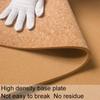 QNDUGJFER Self-Adhesive Cork Board Roll, Bulletin Board Cork, Natural Cork Tiles for Home Decor and Wall Protection (122 x 164 x 0.6 cm) view 4