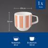 Villeroy & Boch Memphis Collection Espresso Cup, Multicolor view 3