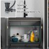 Freestanding Single-Bowl Kitchen Sink Cabinet with Pull-Out Faucet view 4