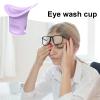 Eye Wash Cup, Silver Silicone view 4