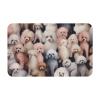 ZXMDZTSS Oodles Of Poodles Non-Slip Diatomaceous Earth Bath Mat, Quick-Drying Water-Absorbent Stone Mat with Rubber Backing, Easy to Clean (50 x 80 cm) view 1