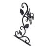 KITANDOVE Wall-Mounted Iron Plant Hanger Hook view 1