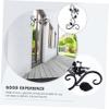 KITANDOVE Wall-Mounted Iron Plant Hanger Hook view 2