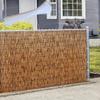 Bamboo Balcony Fence Roll, 90 x 213 cm, Outdoor Sunshade and Privacy Screen view 4