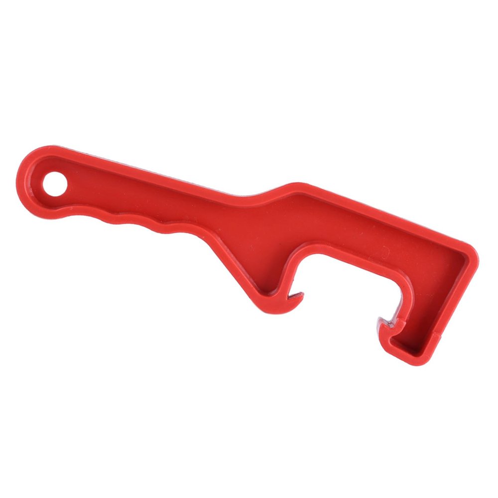 Qcwwy Bucket Lid Opener, Plastic Hook-Shaped Tool