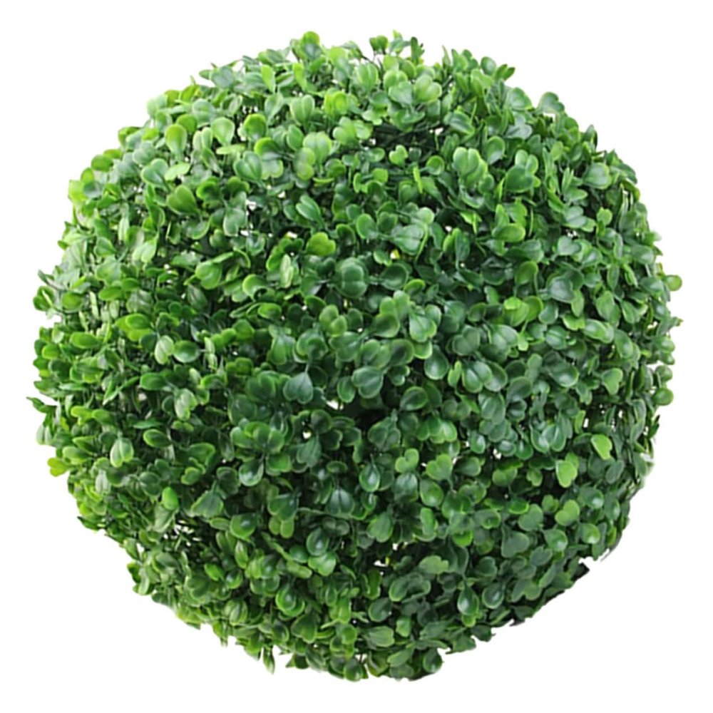 Gatuida Hanging Green Plastic Plant Ball, Sturdy Decor