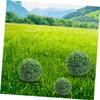 Gatuida Hanging Green Plastic Plant Ball, Sturdy Decor view 2