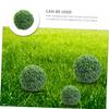 Gatuida Hanging Green Plastic Plant Ball, Sturdy Decor view 3
