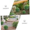 Gatuida Hanging Green Plastic Plant Ball, Sturdy Decor view 4