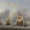 PSVDCTOO Vintage Wall Art Canvas Painting, The Conquest of the Royal by Willem Van De Velde, 60 x 90 cm view 1