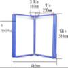 Wall-Mounted A4 Flip File Holder view 2