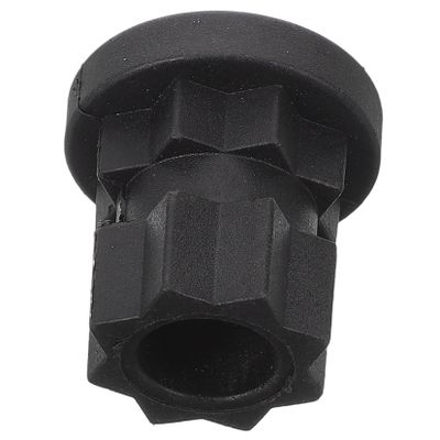 Plastic Kayak Mounting Pin with Plum Blossom Pin Hole, Black