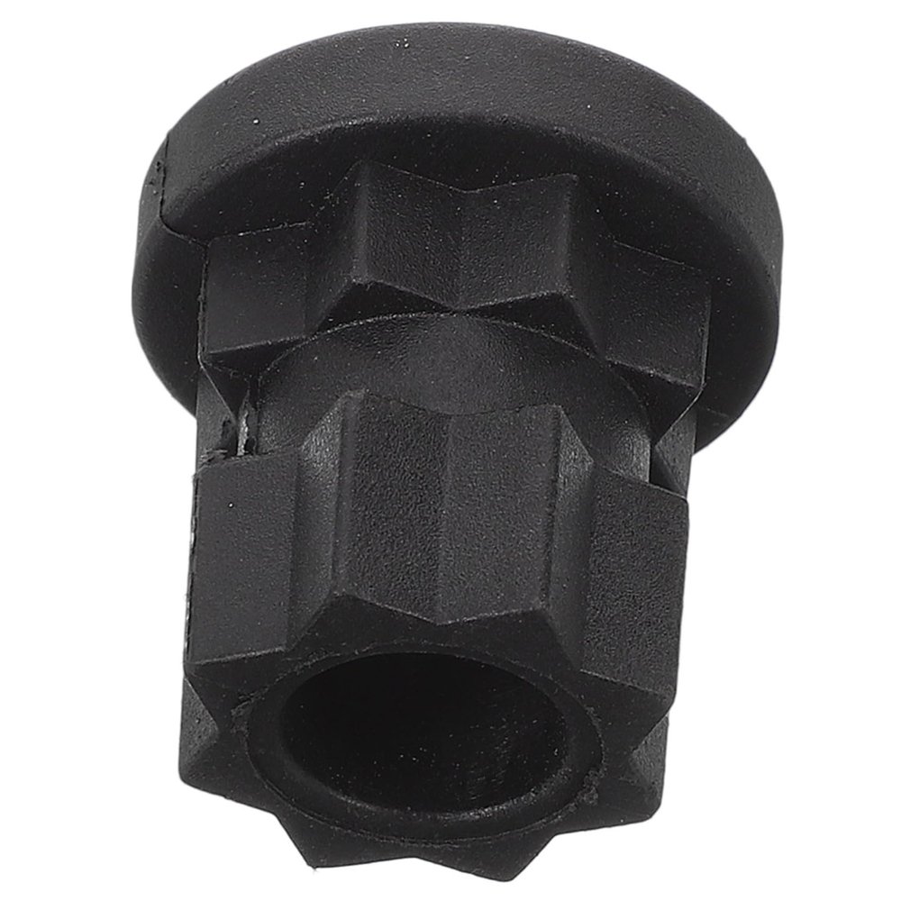 Plastic Kayak Mounting Pin with Plum Blossom Pin Hole, Black