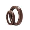 2 Brown FKM TC Frame Oil Seals, Double-Lip Bearing Seals (30 × 58 × 10 mm) view 4
