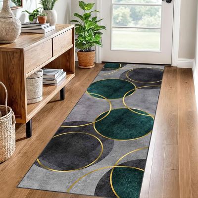 Washable Non-Slip Runner Rug, 90 x 400 cm
