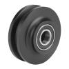 Barn Door Roller for Home Use, Zinc-Plated and Nylon, Without 2-Piece Disc Set view 2