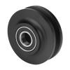 Barn Door Roller for Home Use, Zinc-Plated and Nylon, Without 2-Piece Disc Set view 4