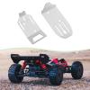Create idea 2-Pc Stainless Steel Chassis Protection Plates for Front and Rear, Compatible with ARRMA 1/18 Typhon Grom view 3